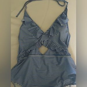 Aerie Blue Stripes, Large